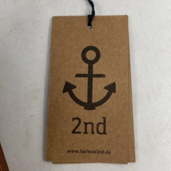 Harbour 2nd Men's Brown Pocket Size Slim Style Luja Flap Zipper Leather Wallet - Picture 4 of 5